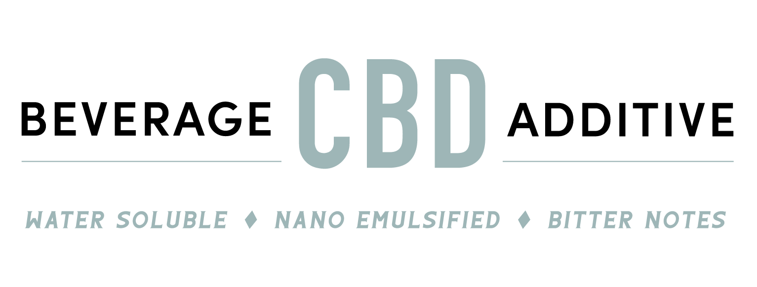 Beverage CBD Additive - water soluble - nano emulsified - bitter notes
