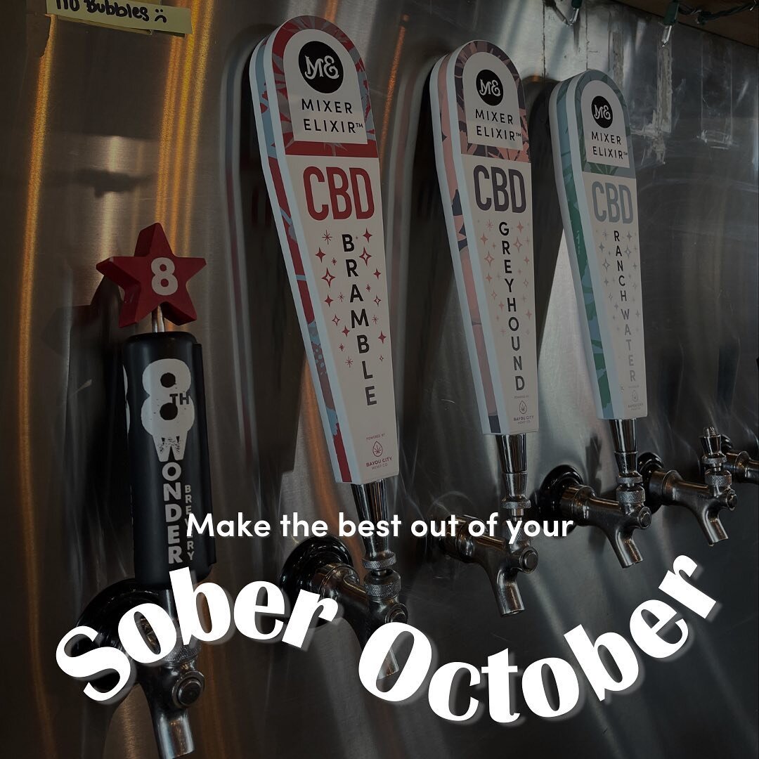 Sober October check in! 🎃
Here are 3 tips to making the best out of your Sober October: 
🍻 Have an accountability partner - everything is better with friends, even staying sober!
🌿 Alternatives - How can you replace your old habits, but still h