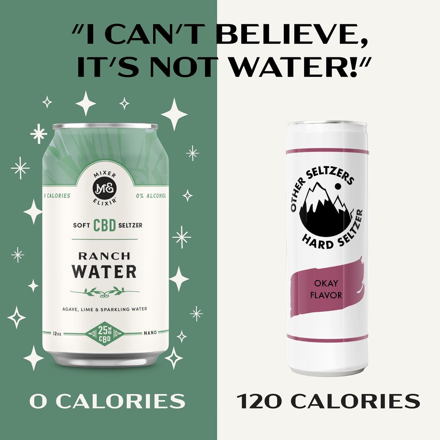No calories, no hangovers, all fun!? 🌵🕺🏼We can&rsquo;t believe it&rsquo;s not water! 
#healthy #health #nohangovers #sober #soberoctober #ranchwater #drybar #mocktails #fun #party